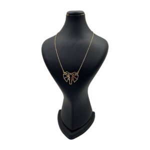 گردنبند پروفیلی طرح فیل